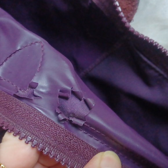 Longchamp Large Purple Tote Bag - Picture 11 of 16